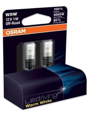 Osram žarnica LED 12V - 1W W2.1X9.5d steklenka 4000 K W5W