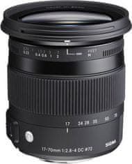 Sigma objektiv 17-70mm F2.8-4 DC Macro OS HSM, za Canon