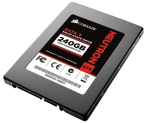 Corsair 2,5" SSD disk Neutron GTX 120 GB (MZ7TE128HMGR)