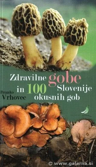 Zdravilne gobe Slovenije, Branko Vrhovec (mehka, 2010)
