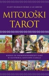 Juliet Sharman-Burke, Mitološki tarot, Knjiga+ 28 kart, mehka