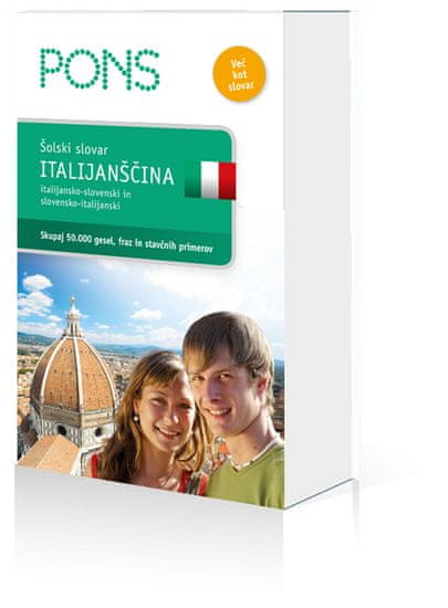 PONS šolski slovar italijanščina, Mojca Gorup (trda, 2010)
