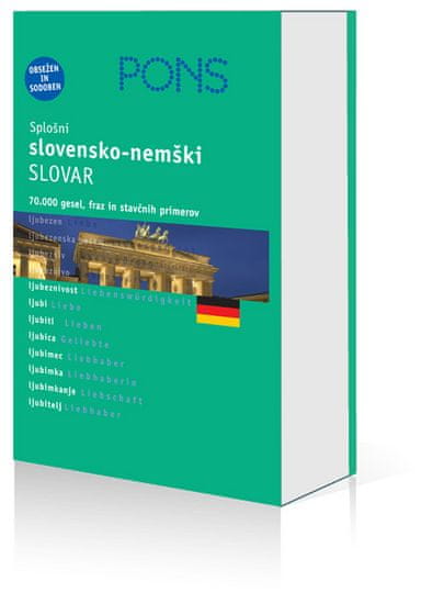 PONS splošni slovensko-nemški slovar, Polona Martinčič (trda, 2006)