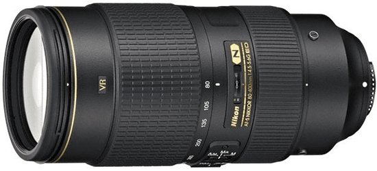 Nikon objektiv AF-S NIKKOR 80–400 mm f/4,5-5,6G ED VR