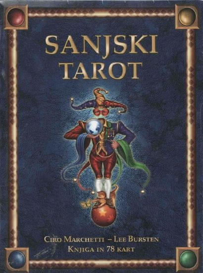 Lee Bursten, Sanjski tarot, knjiga + 78 kart