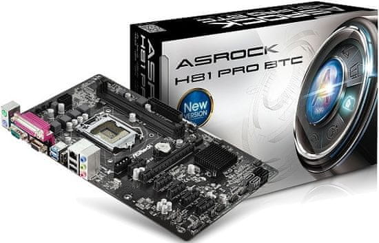 ASRock Matična plošča H81 Pro BTC, 1150