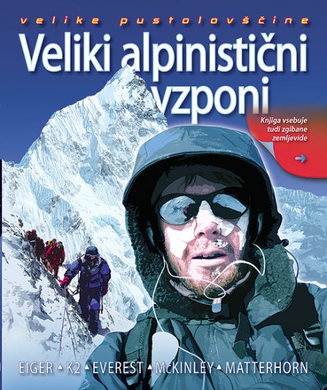 Veliki alpinistični vzponi , John Cleare (trda, 2011)