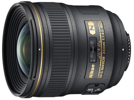 Nikon objektiv AF-S 24 mm f/1.4G ED