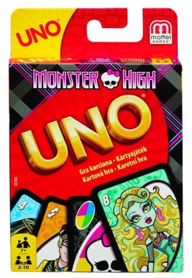 Mattel KARTE UNO Monster High, T8233