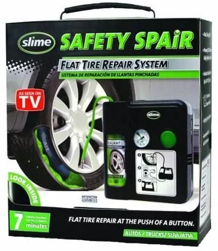Slime Set za popravilo predrtih pnevmatik Safety Spair