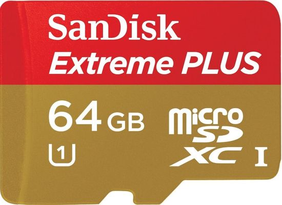 SanDisk microSDXC kartica Extreme Plus SDSDQX-064G-U46A, 64 GB