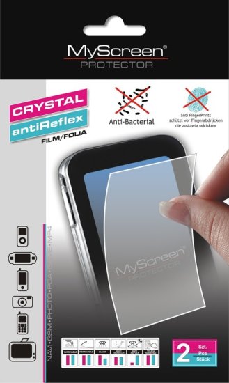 MyScreen Protector zaščitna folija Crystal + Antireflex za HTC One Max