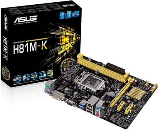 ASUS matična plošča H81M-K, 1150