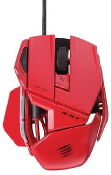 Mad Catz miška Cyborg R.A.T. 3, rdeča