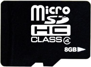 takeMS Micro Secure Digital (microSDHC) kartica 8 GB (Class 4) + SD adapter