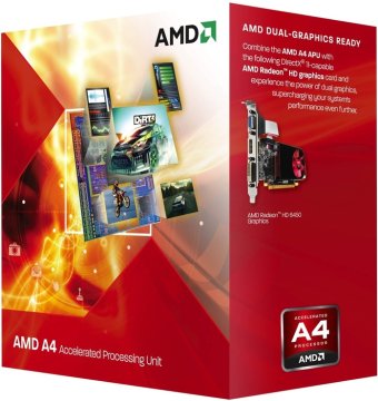 AMD Procesor A4 6300 3,7 GHz Box, FM2 (AD6300OKHLBOX)