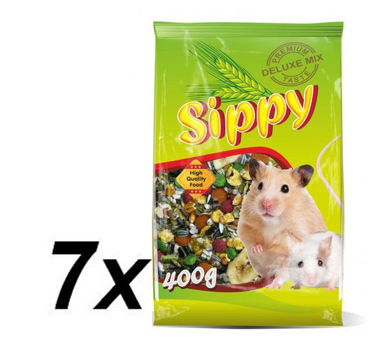 Akinu hrana za male glodalce Skippy deluxe, 7 x 400 g