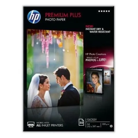 HP Foto papir Premium Plus Glossy Photo, 50 listov(CR674A)