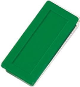 Dahle Magnet 23 x 50 mm, zelen, 10 kosov