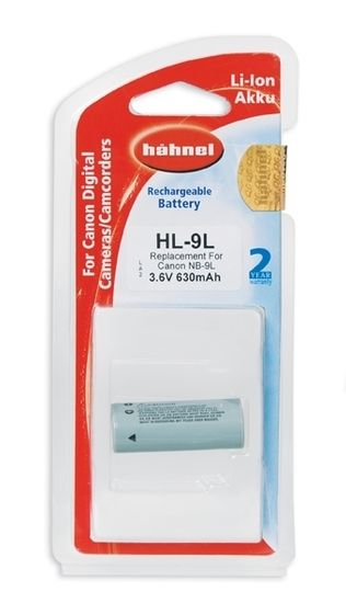 Hähnel baterija Li-Ion HL-9L 630 mAh, 1 kos