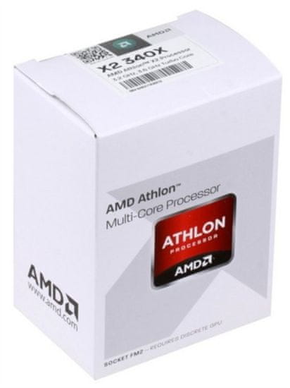 AMD Procesor Athlon X2 340 3,2 GHz (Box), FM2