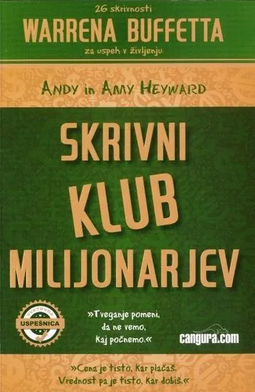 Skrivni klub milijonarjev, Andy Heyward (mehka, 2013)
