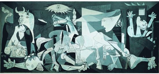 Educa puzli Guernica Pablo Picasso, 3000 delov