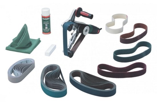 Metabo Brusilnik za cevi RBE 12-180 + brusilni papir