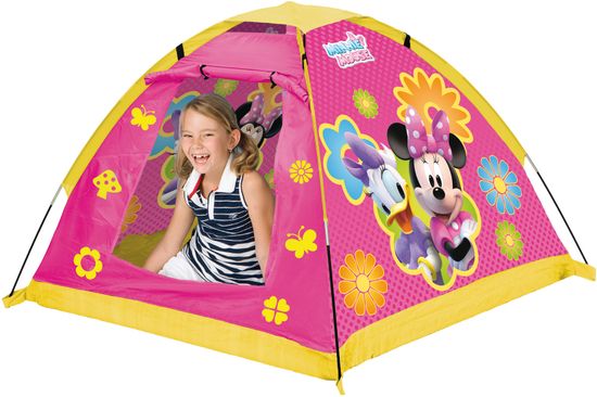 John otroški šotor Minnie, roza-rumen