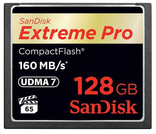 SanDisk pomnilniška kartica CF EX PRO 128 GB