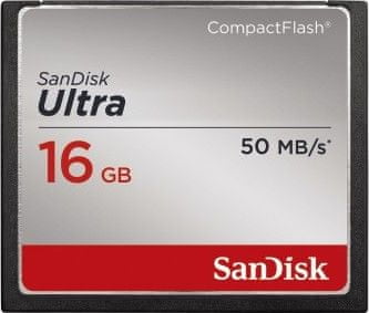 SanDisk spominska kartica CF Ultra 16 GB 50MB/s