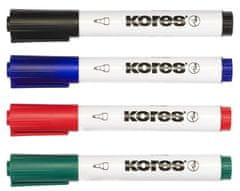 Kores marker za belo tablo, 4 kos