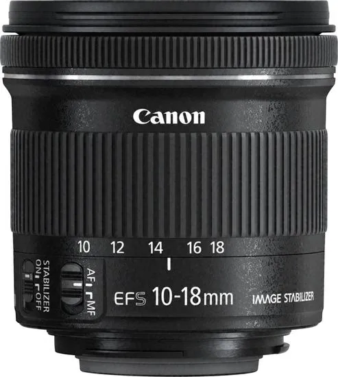 Canon objektiv EF-S 10-18mm f/4.5-5.6 IS STM - Odprta embalaža