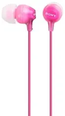 Sony slušalke MDR-EX15LP/PI, roza