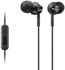 Sony slušalke MDR-EX110AP, črne