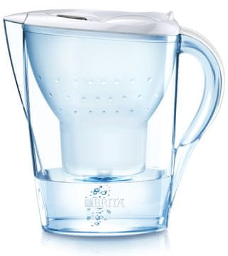 Brita vrč za filtriranje vode Cool, bel + paket 6 Maxtra filtrov