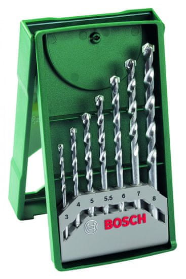 Bosch 7-delni komplet svedrov za kamen X-line (2607019581)