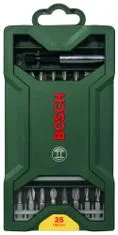 Bosch 25-delni komplet vijačnih nastavkov Mini-X-Line (2607019676)