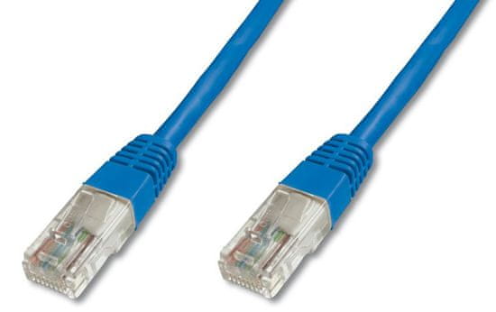 Digitus UTP mrežni kabel Cat5E patch, 3 m, moder
