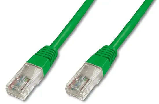 Digitus UTP mrežni kabel Cat5E patch, 3 m, zelen