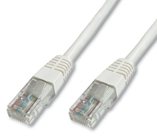 Digitus UTP mrežni kabel Cat5E patch, 3 m, bel
