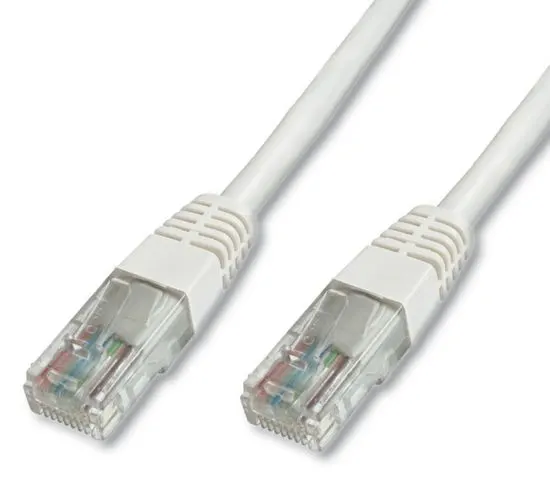 Digitus UTP mrežni kabel Cat5e patch, 5 m, bel