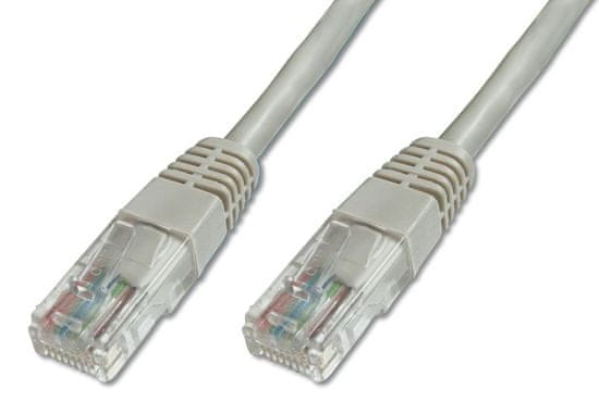 Digitus UTP mrežni kabel Cat5e patch, 20 m, siv