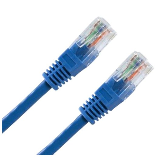 Digitus UTP mrežni kabel Cat5e patch, 2 m, moder