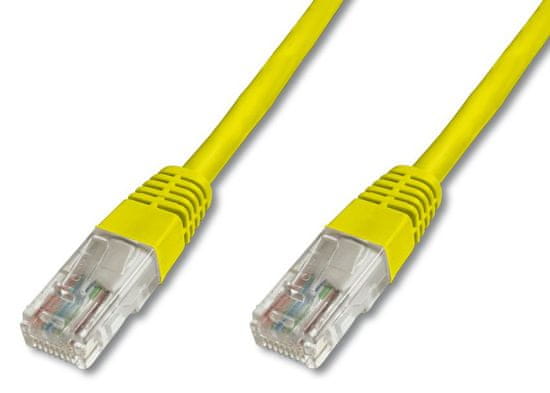 Digitus UTP mrežni kabel Cat5e patch, 2 m, rumen