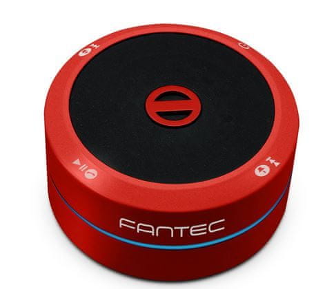 Fantec prenosni Bluetooth zvočnik PS21BT-RD, rdeč