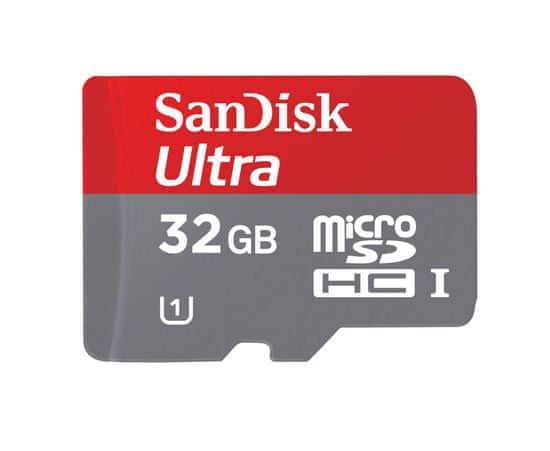 SanDisk microSDHC Ultra 32GB (Class 10) + Adapter
