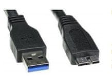 Sinnect kabel USB 3.0 A - micro USB B, 10-pin, M/M, 1,8 m (11.301) - Odprta embalaža