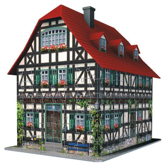 Ravensburger sestavljanka 3D, srednjeveška hiša
