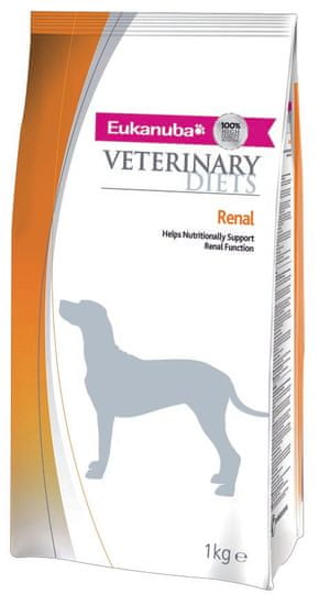 Eukanuba veterinarska dieta za pse z ledvičnim obolenjem Renal Phase 1, 1 kg